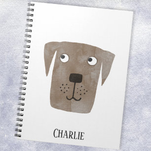 Carnet Drôle Chocolat Labrador Retriever Chien Nom Person