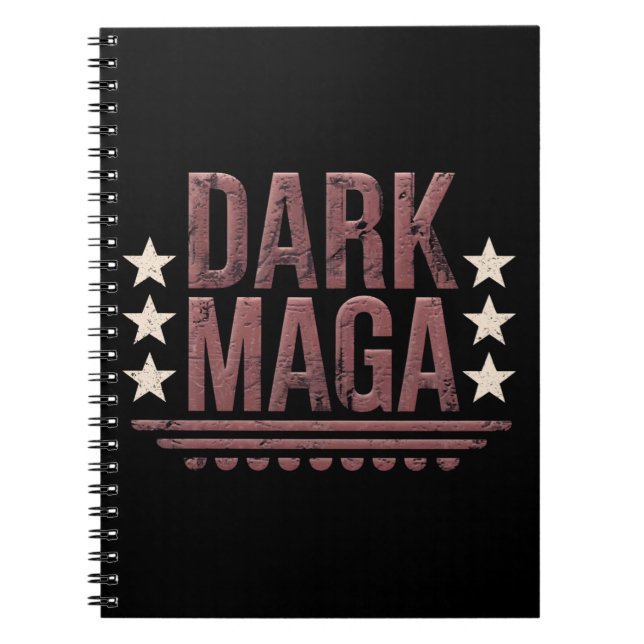 Carnet Drôle DARK MAGA 2024 (Devant)