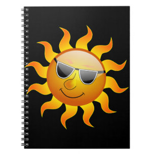 Carnet drôle de Sun d'été