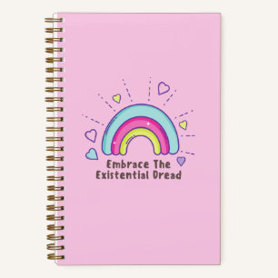 Carnet Drôle Embrassez la terreur existentielle