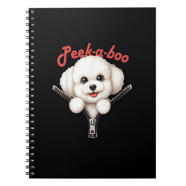 Carnet Drôle - Halloween Peekaboo (Devant)