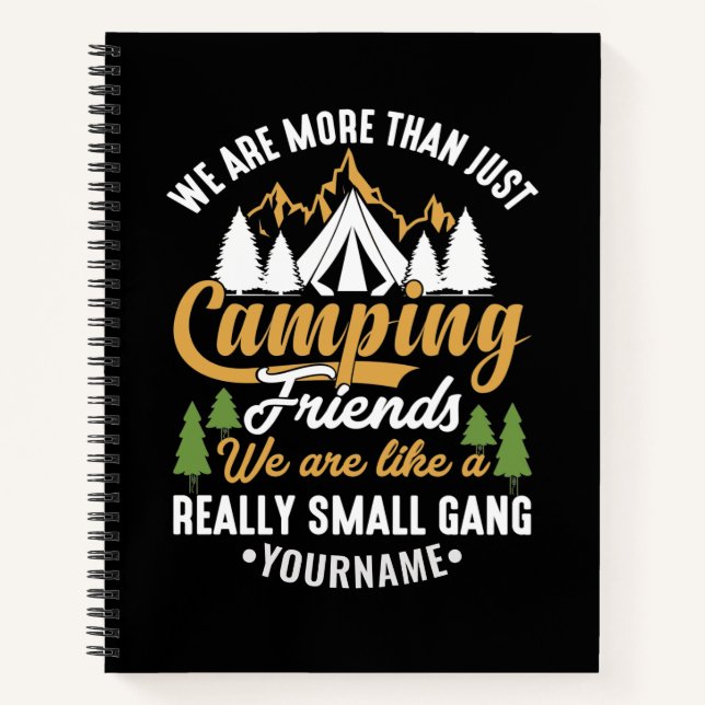 Carnet Drôle, nous sommes plus qu'un simple camping amis (Devant)
