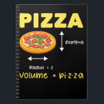 Carnet Drôle Pizza Math Volume Calcul Aliments Lover<br><div class="desc">Drôle Pizza Math Volume Calcul Aliments Lover.</div>