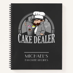 Carnet Drôle propriétaire de boulangerie Chefs Recette pe
