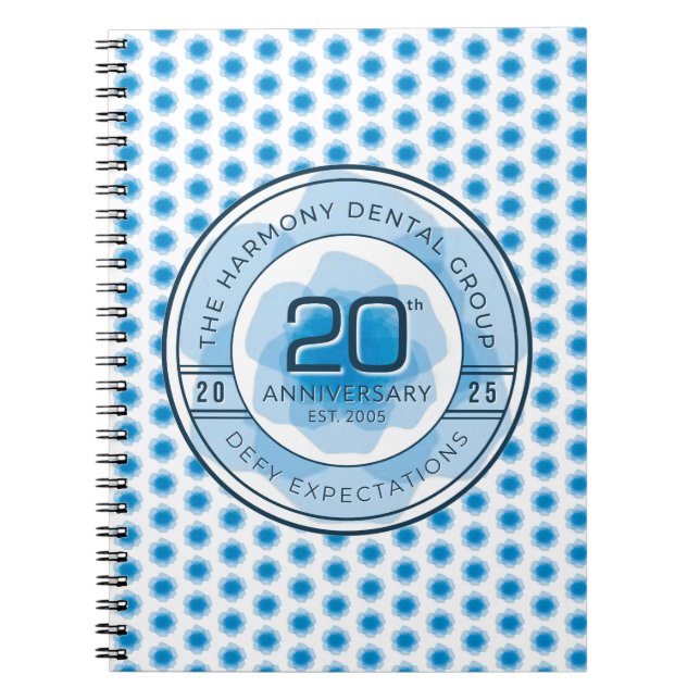 Carnet du 20e anniversaire de Harmony Dental (Devant)