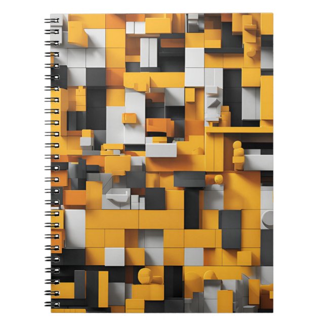 Carnet du concepteur avec Gras Jaune et Noir (Devant)