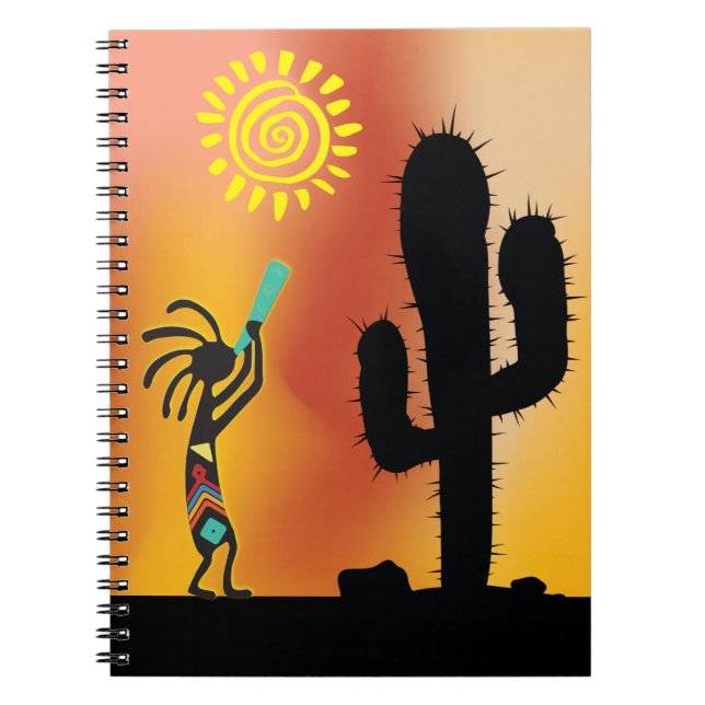Carnet du désert Sun Kokopelli (Devant)