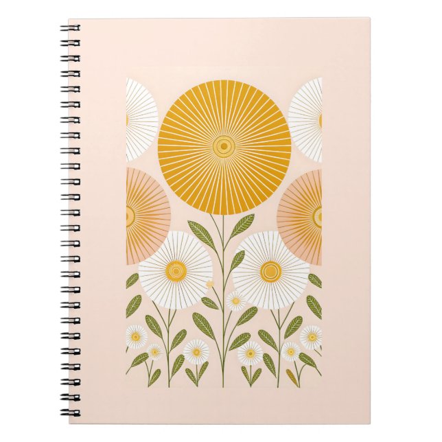Carnet du jardin Sunburst (Devant)