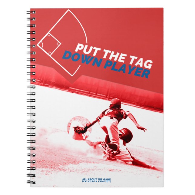 Carnet du joueur de baseball (Devant)
