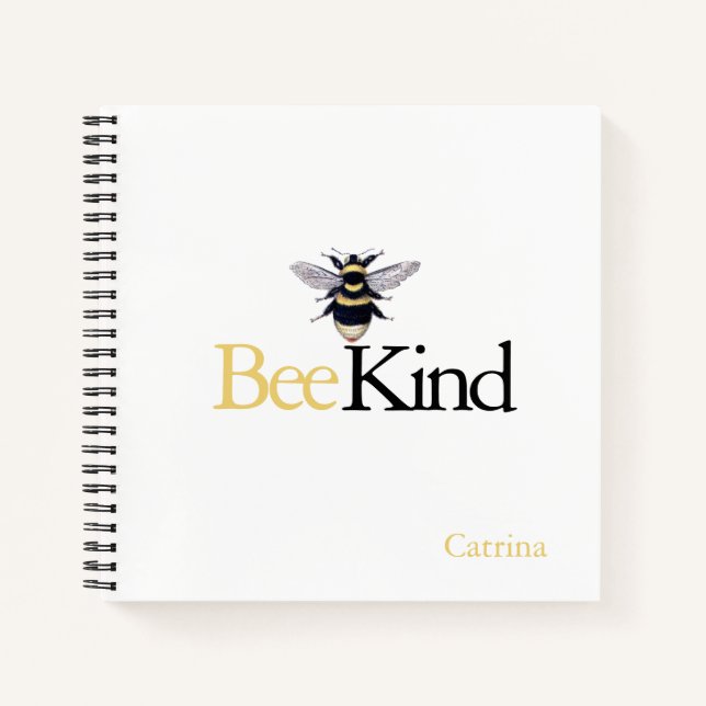Carnet du journal Bee Kind Bumblebee (Devant)