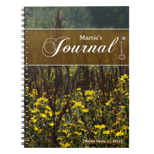 Carnet du Journal - Champs de Van Gogh (Devant)