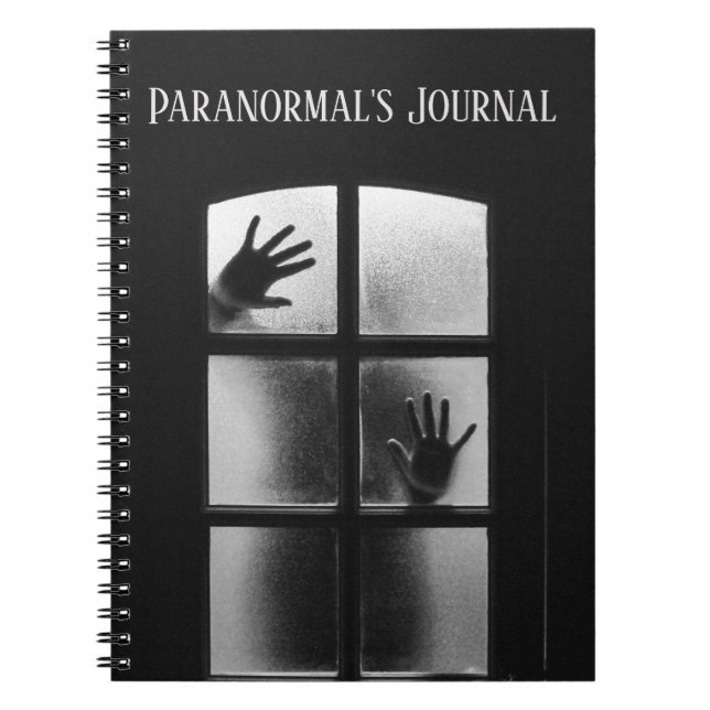 Carnet du Journal de Paranormal (80 pages B&W) (Devant)