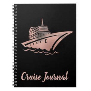 Carnet du journal de vacances des navires de crois