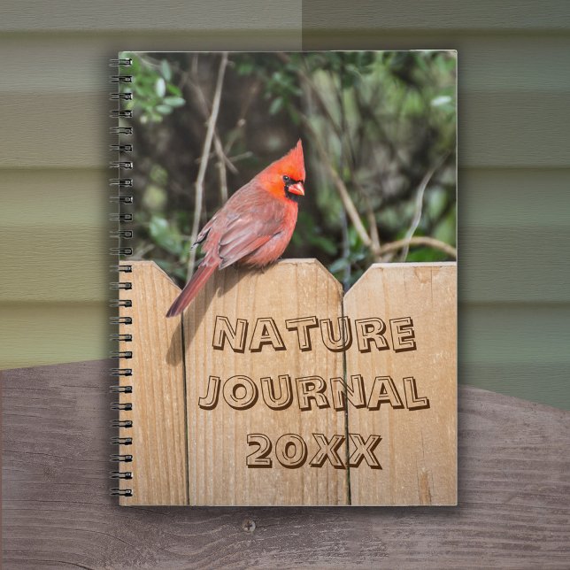 Carnet du Journal du Cardinal (Oiseau rouge) (Créateur téléchargé)
