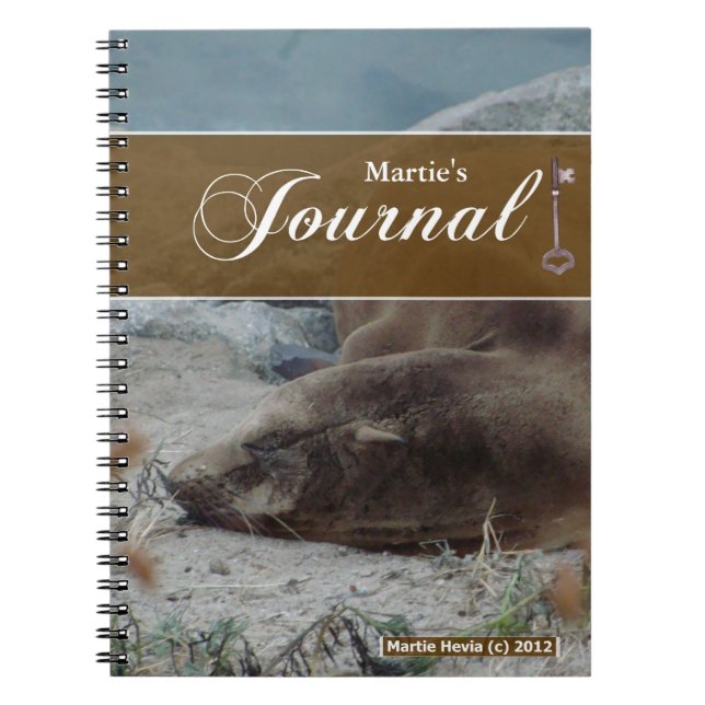 Carnet du journal - Lion de mer (Devant)