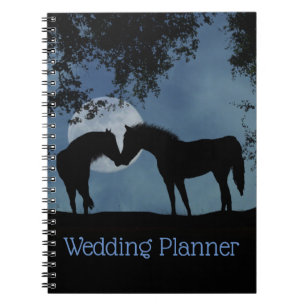 Carnet du journal Wedding planner du cheval