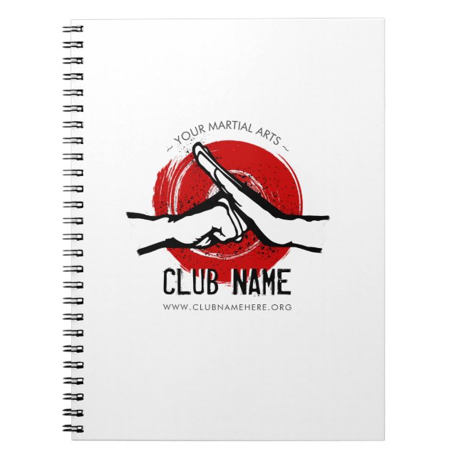 Carnet du Martial Arts Club (Devant)