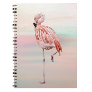 Carnet du Pink Flamant rose Bird Art Journal