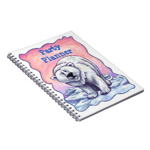 Carnet du planificateur de la fête de l'ours polai