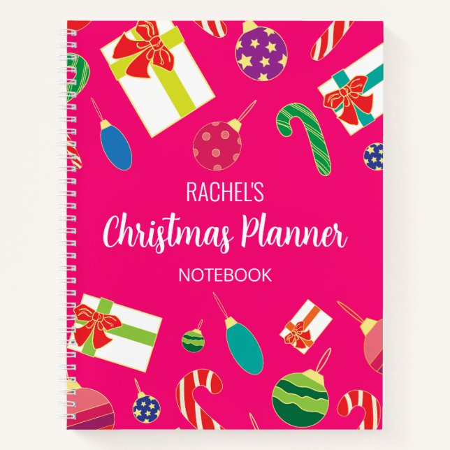 Carnet du planificateur de Noël (Devant)