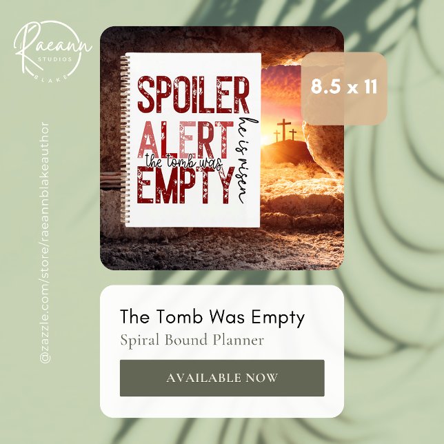 Carnet du planificateur religieux "Il est ressusci (Créateur téléchargé)