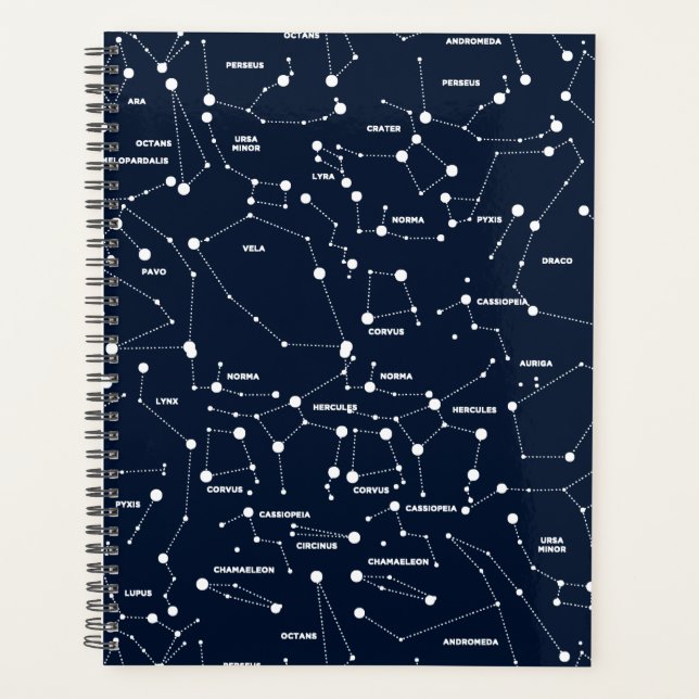 Carnet du planificateur Star Constellations (Devant)