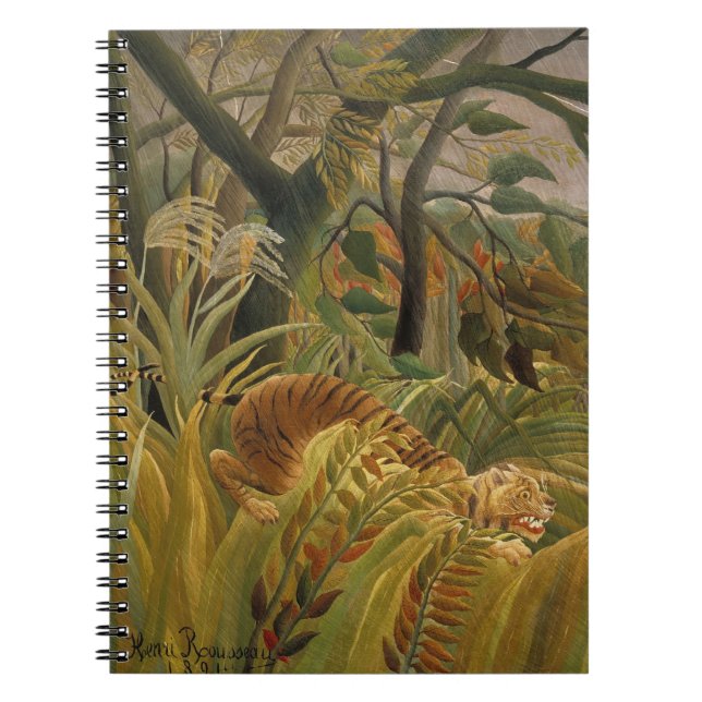 Carnet du tigre de Rousseau (Devant)