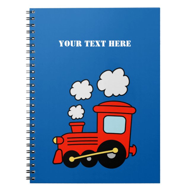 Carnet du train Choo choo | fournitures scolaires  (Devant)