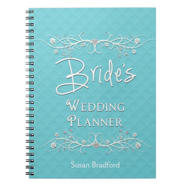CARNET DU WEDDING PLANNER DE LA JEUNE MARIÉE - (Devant)