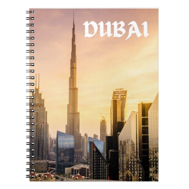 Carnet Dubaï (Devant)
