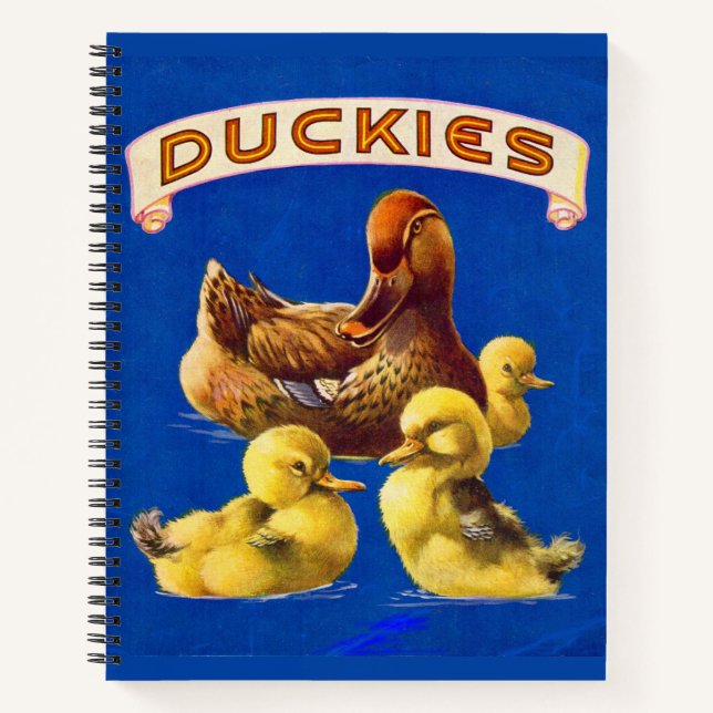 Carnet Duckies des années 1930 (Devant)