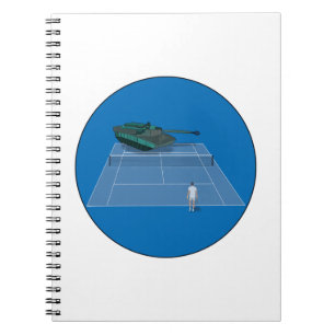 Carnet Duel Between a Tank and a Tennis Player
