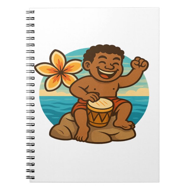 Carnet Dumi Ocean Batteur (Devant)