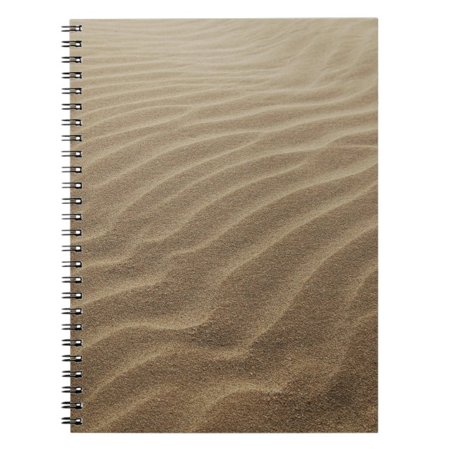 Carnet Dunes de sable le matin (Devant)