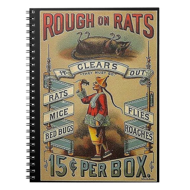Carnet dur pour les rats (Devant)