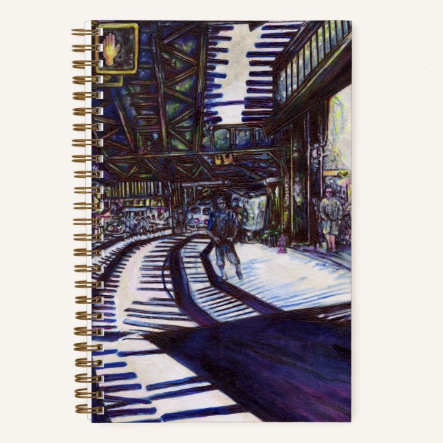 Carnet Dusting the Piano (Recto)