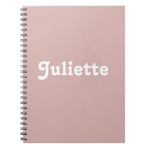 Carnet Dusty Blush