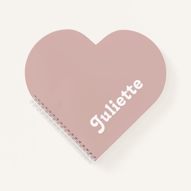 Carnet Dusty Blush (Devant)