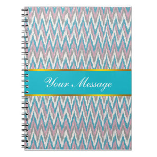 Carnet Dusty rose et bleu iKat