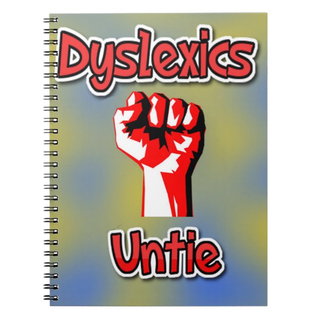 Carnet Dyslexiques Défont (Devant)