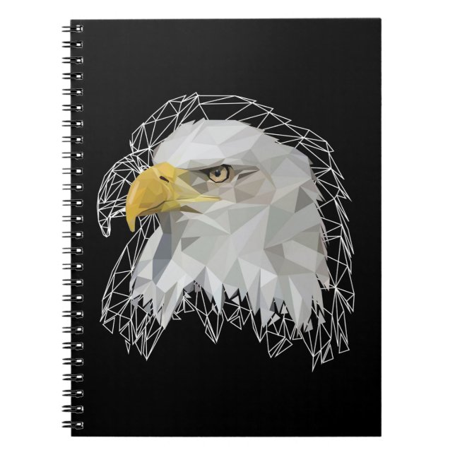 Carnet Eagle Lowpoly (Devant)
