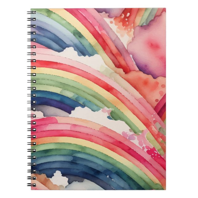 Carnet eau arc-en-ciel (Devant)