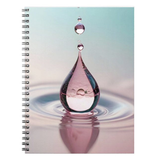 Carnet Eau de fond Saison nature tranquille (Devant)