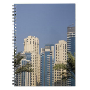 Carnet EAU, Dubaï. Tours de la résidence Jumeirah Beach