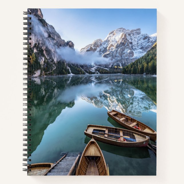 Carnet Eau | Pragser Wildsee Dolomites Italie (Devant)