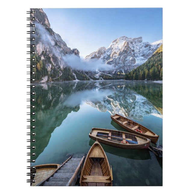 Carnet Eau | Pragser Wildsee Dolomites Italie (Devant)