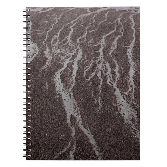 Carnet Eau sur le sable sur le rivage (Devant)