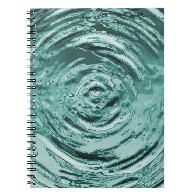 Carnet Eau Turquoise (Devant)