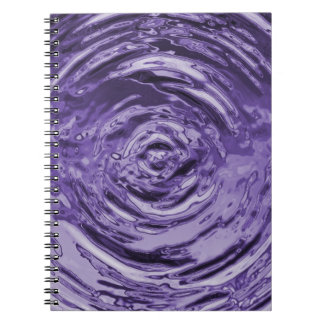 Carnet Eau Violet