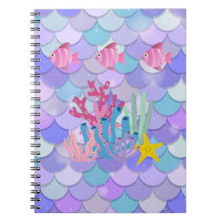 Carnet Écailles de sirène magiques